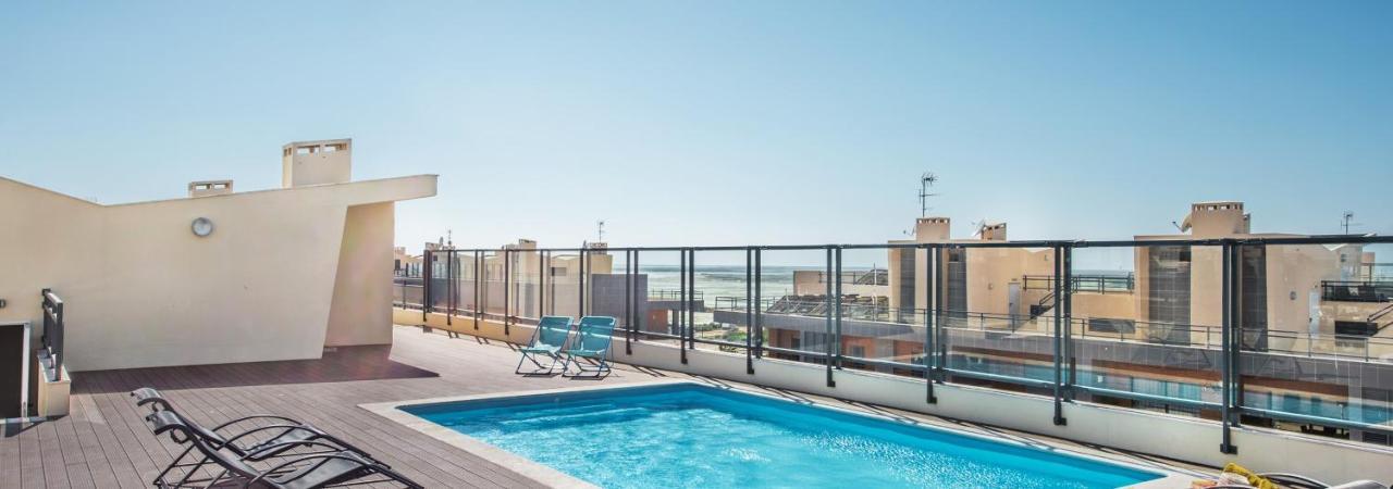 Sunset Home Olhao- Modern 3 Bed Luxury Apartment With Rooftop Pool Extérieur photo